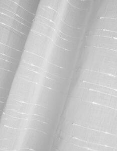 Elegantná záclona s jemným leskom na riasiacu pásku 140 x 250 cm Biela