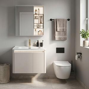 Súprava kúpeľňového nábytku s umývadlom Sora DE07-60 Beige 60CM