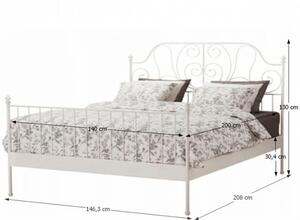 Manželská posteľ 140 cm Plue (s roštom). Vlastná spoľahlivá doprava až k Vám domov. 794076