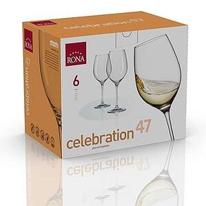 Rona poháre na víno CELEBRATION 470 ml 6 ks