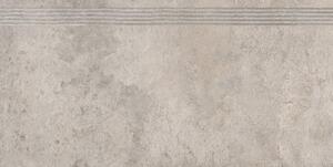 Luserna Light Grey 30x60 7mm schodovka
