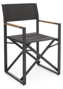LAGUN CHARCOAL záhradné kreslo