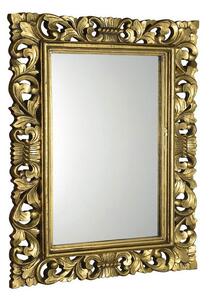 SAPHO SCULE zrkadlo v ráme, 70x100cm, zlatá IN163