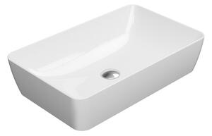 GSI, SAND keramické umývadlo na dosku 60x38 cm, biela ExtraGlaze, 903611