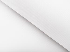 Biante Damaškové posteľné obliečky Atlas Grádl DM-001 Biele - tenké pásiky 2 mm Jednolôžko 140x200 a 70x90 cm