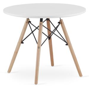 Okrúhly stôl MAKSI 60cm - biely
