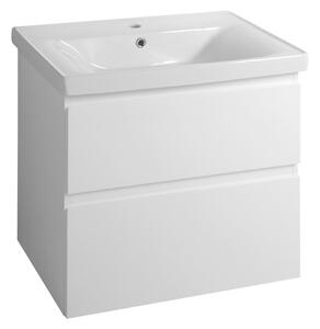 Aqualine SAVA 70 keramické umývadlo nábytkové 70x46cm, biela