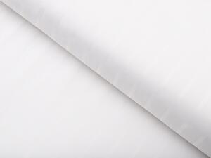 Biante Damaškové posteľné obliečky DM-002 Biele - pásiky 6 a 24 mm Predĺžené 140x220 a 70x90 cm