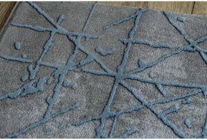 Luxusný kusový koberec akryl Hary sivý 240x350cm
