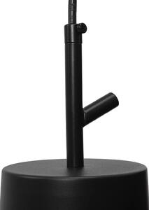 Toolight - Závesná stropná lampa Pipe - čierna - APP1034-1CP