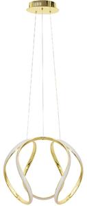 Toolight - Závesná stropná lampa Remonte - zlatá - APP386-CP
