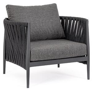 JACINTA CHARCOAL záhradné kreslo