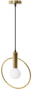 Toolight - Závesná stropná lampa Ring - zlatá - APP485-1CP