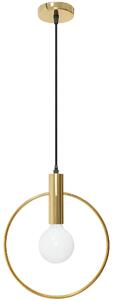 Toolight - Závesná stropná lampa Ring - zlatá - APP485-1CP