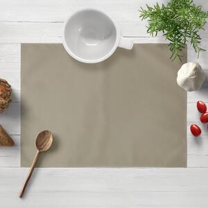 Biante Bavlnené saténové prestieranie na stôl ST-021 Latte 30x40 cm