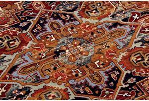 Vlnený kusový koberec Keshan terakota 80x145cm