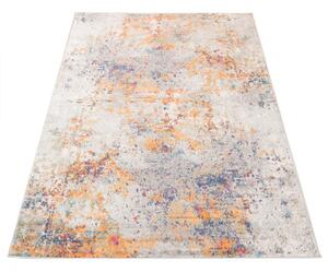 Kusový koberec Atlanta sivo oranžový 200x300cm