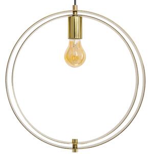 Toolight - Závesná stropná lampa Ring - zlatá - APP961-1CP