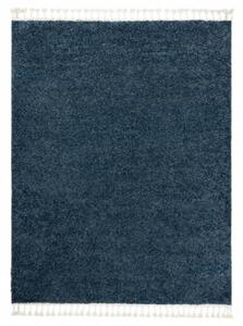 Kusový koberec Shaggy Berta modrý 140x190cm