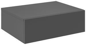 NOČNÝ STOLÍK, antracitová, 50/16/40 cm Hom`in - Obývacie zostavy, Online Only