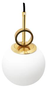 Toolight - Závesná stropná lampa Sphera - biela/zlatá - APP482-1CP
