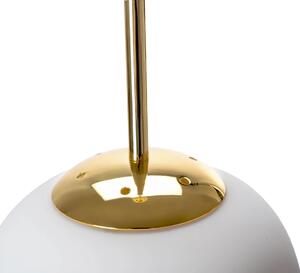 Toolight - Závesná stropná lampa Sphera - biela/zlatá - APP669-1CP