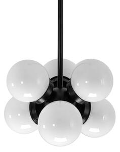 Toolight - Závesná stropná lampa Sphera - čierna - APP904-6CP