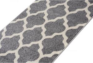 Kusový koberec Berda sivý atyp 70x250cm