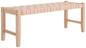 LAVICA, drevo, koža, 120/45/40 cm Livetastic - Kreslá, Online Only