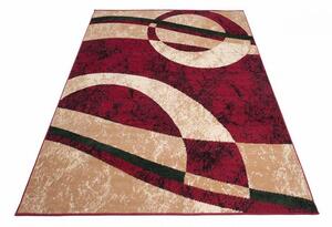 *Kusový koberec PP Ray vínový 200x300cm