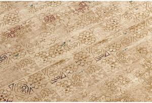 Vlnený kusový koberec Pamuka krémovo vínový 100x150cm