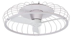 Stropný ventilátor Nature LED, biely, aplikácia CCT, Ø 79 cm – Mantra Mantra Iluminación, Nature, stmievateľné, Biela, Obývacia izba, Plast