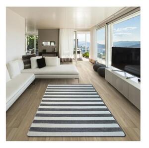 Kusový koberec Pruhy šedý 120x170cm