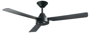 Stropný ventilátor Bayside Calypso, čierny, 122 cm, tichý, Beacon Beacon Lighting, Bayside Calypso, Čierna, Obývacia izba, Plast, Moderný