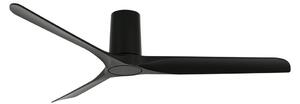 Stropný ventilátor Londo, čierny, s DC motorom, 132 cm, tichý – Beacon Beacon Lighting, Londo, Čierna, Obývacia izba, Plast, Moderný