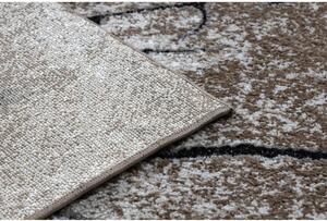 Kusový koberec Wood hnedý 80x150cm