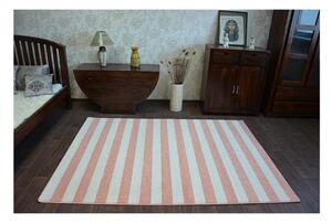 Kusový koberec Pruhy ružový 160x220cm
