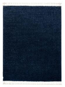 Kusový koberec Shaggy Berta tmavo modrý 200x290cm