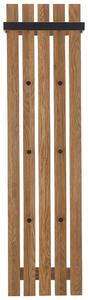 VEŠIAKOVÝ PANEL, prírodná farba, čierna, dub, 40/150/22 cm - Vešiakové steny, Online Only