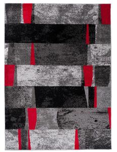 Kusový koberec Ringo sivočervený 300x400cm