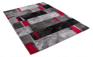 Kusový koberec Ringo sivočervený 300x400cm