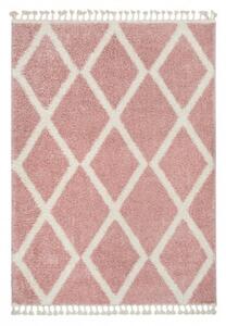 Kusový koberec Shaggy Ariso ružový 60x250cm