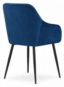 Jedálenská stolička NUGAT - modrá