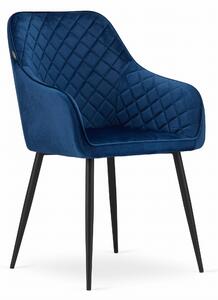 Jedálenská stolička NUGAT - modrá