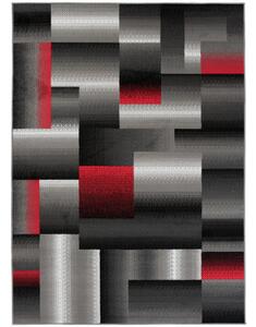 *Kusový koberec PP Frenk sivočervený 200x250cm