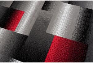 *Kusový koberec PP Frenk sivočervený 200x200cm