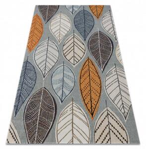 Kusový koberec Farebné listy sivý 180x270cm