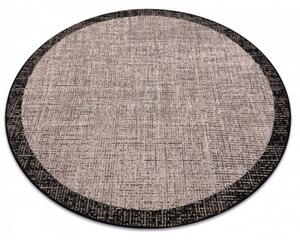 Kusový koberec Sindy béžový 2 kruh 120cm