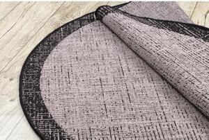 Kusový koberec Sindy béžový 2 kruh 120cm