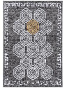 Kusový koberec PP Chalkis sivý 80x150cm